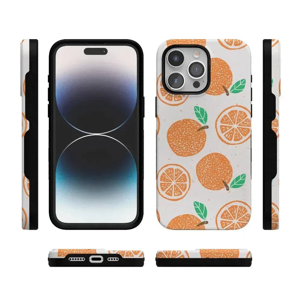 Main Squeeze | Orange Stamped Case