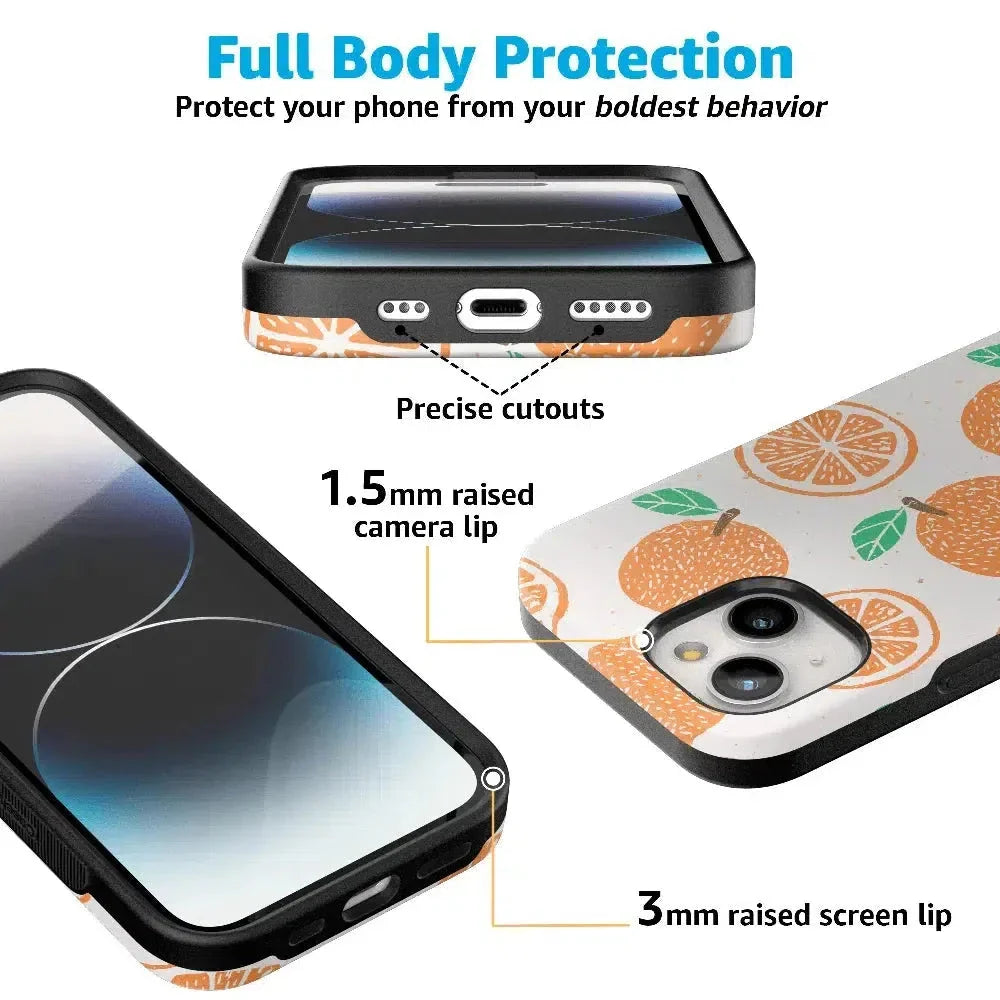 Main Squeeze | Orange Stamped Case