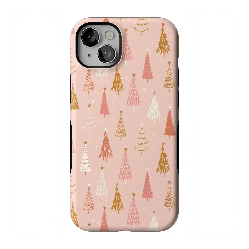 Bubblegum Forest | Christmas Tree Case Phone Case Casetry Bold Flex + MagSafe® iPhone 14 Plus
