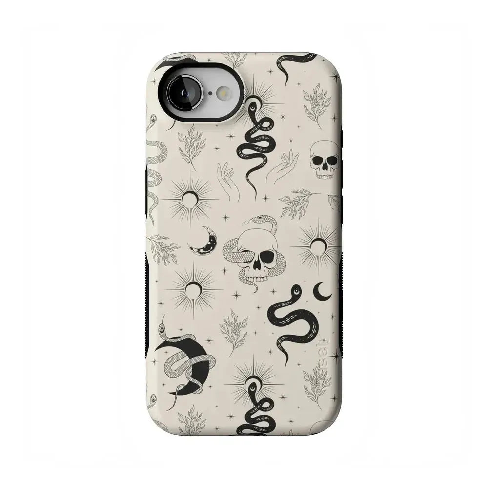 No Further Explanation | Snakes & Skulls Case Phone Case Casetry Bold Flex + MagSafe® iPhone 16e 