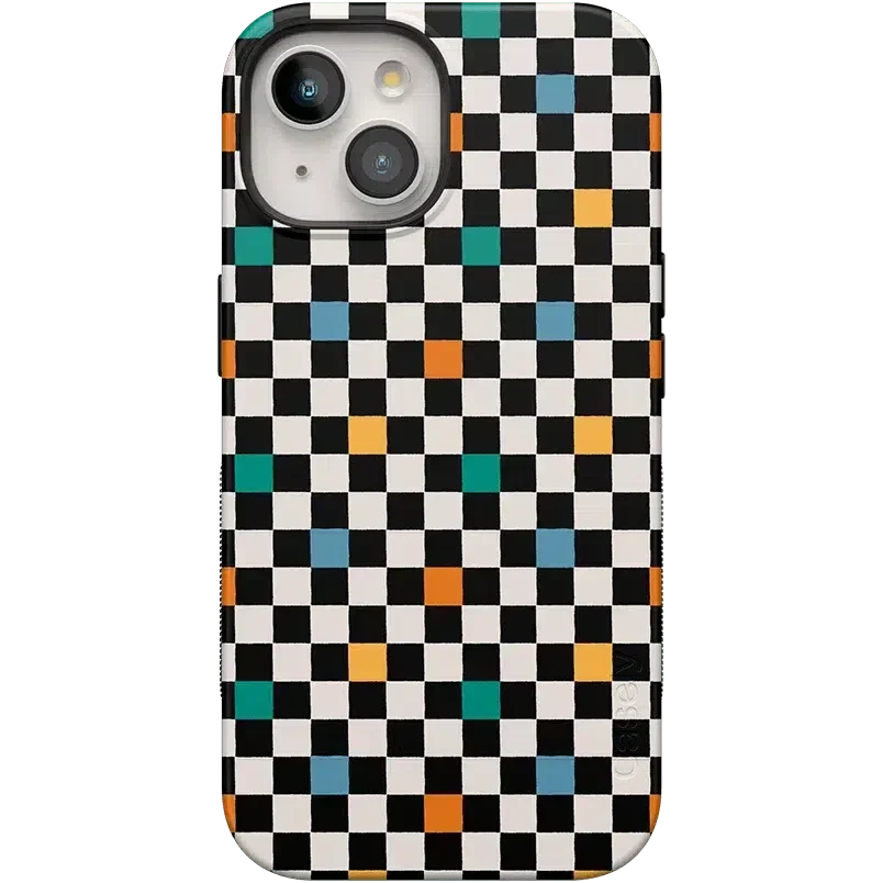 Old Skool | Retro Checkerboard Case iPhone Case get.casely Bold Flex + MagSafe® iPhone 15 Plus 