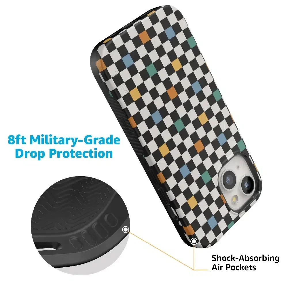 Old Skool | Retro Checkerboard Case