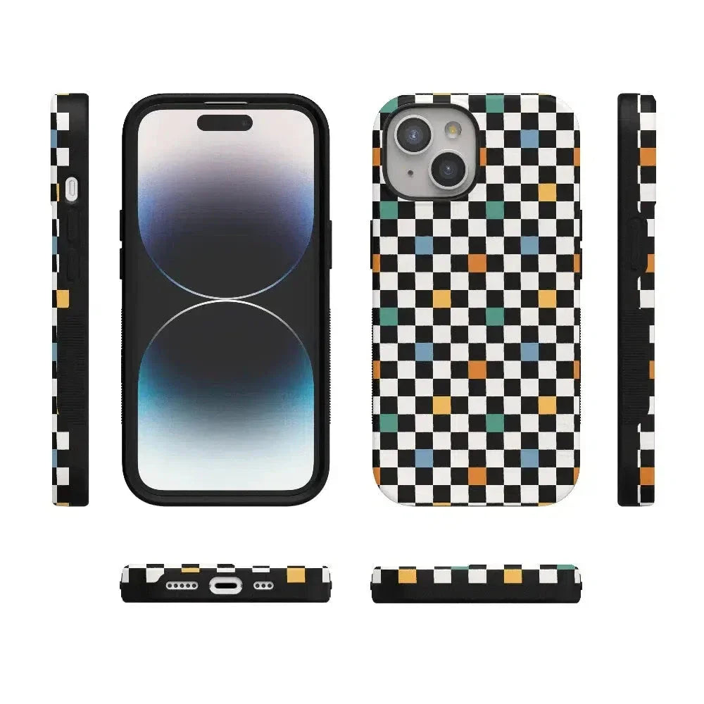 Old Skool | Retro Checkerboard Case