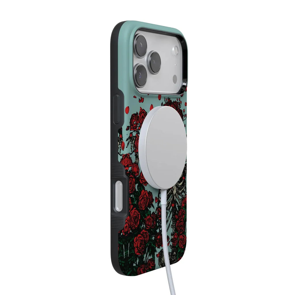 Forever Grateful | Grateful Dead Skeleton Floral Case