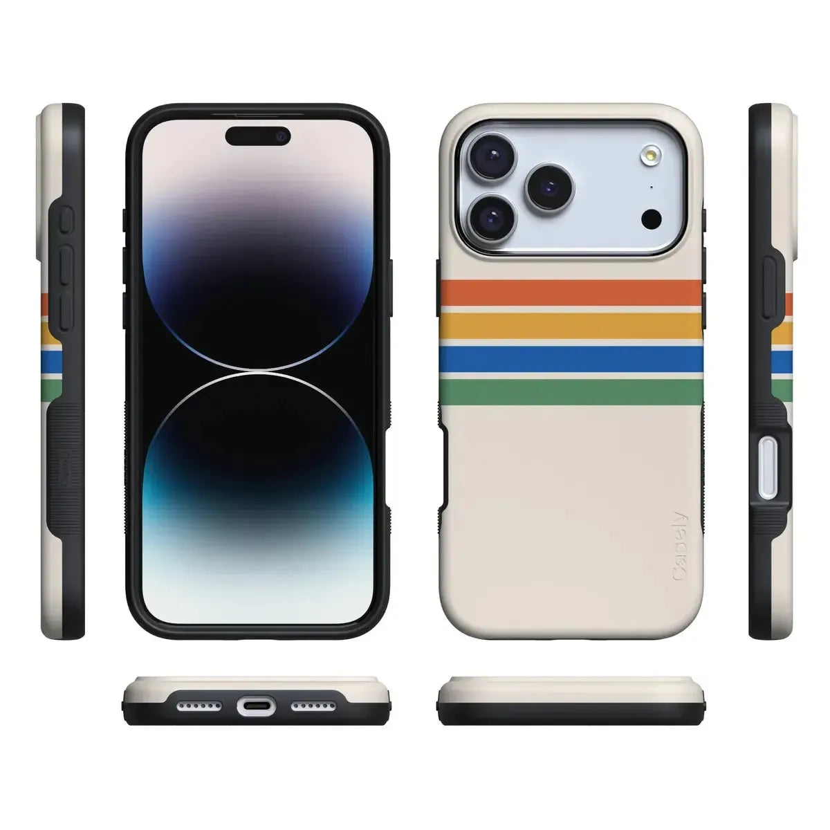 Totally Groovy | Rainbow Stripes Color Block Case