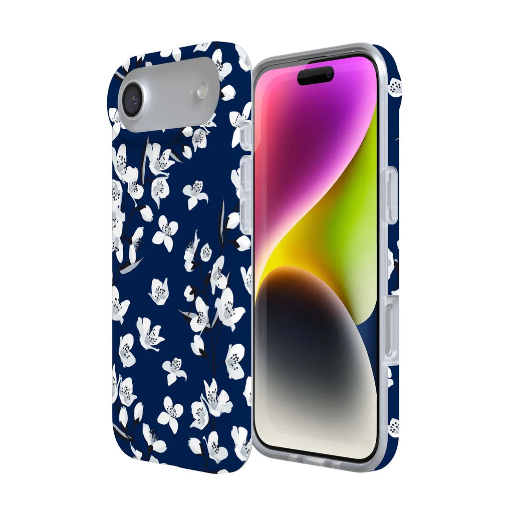 Floral Forest | Navy Cherry Blossom Floral Case