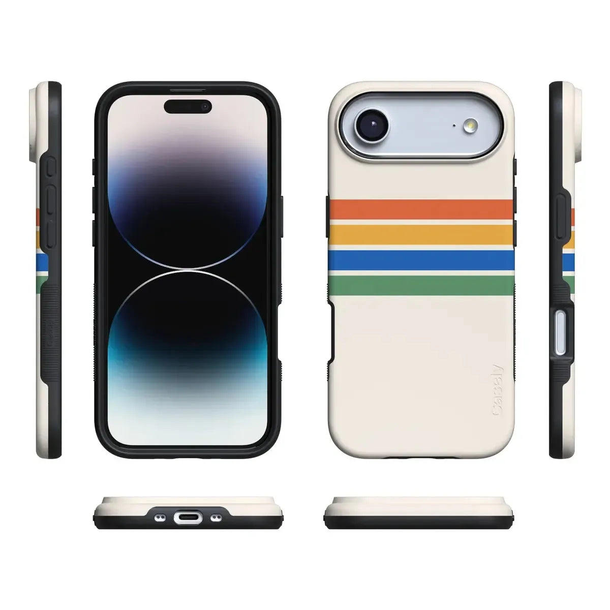 Totally Groovy | Rainbow Stripes Color Block Case