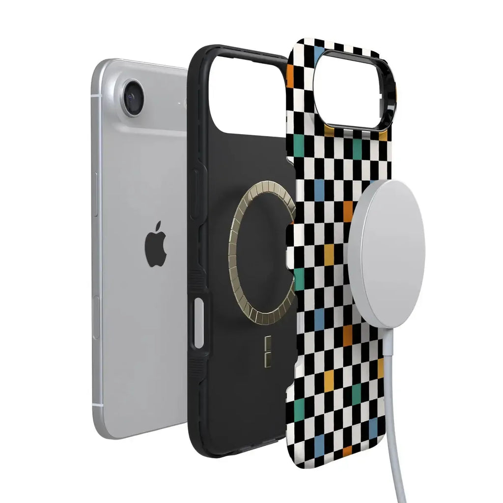 Old Skool | Retro Checkerboard Case