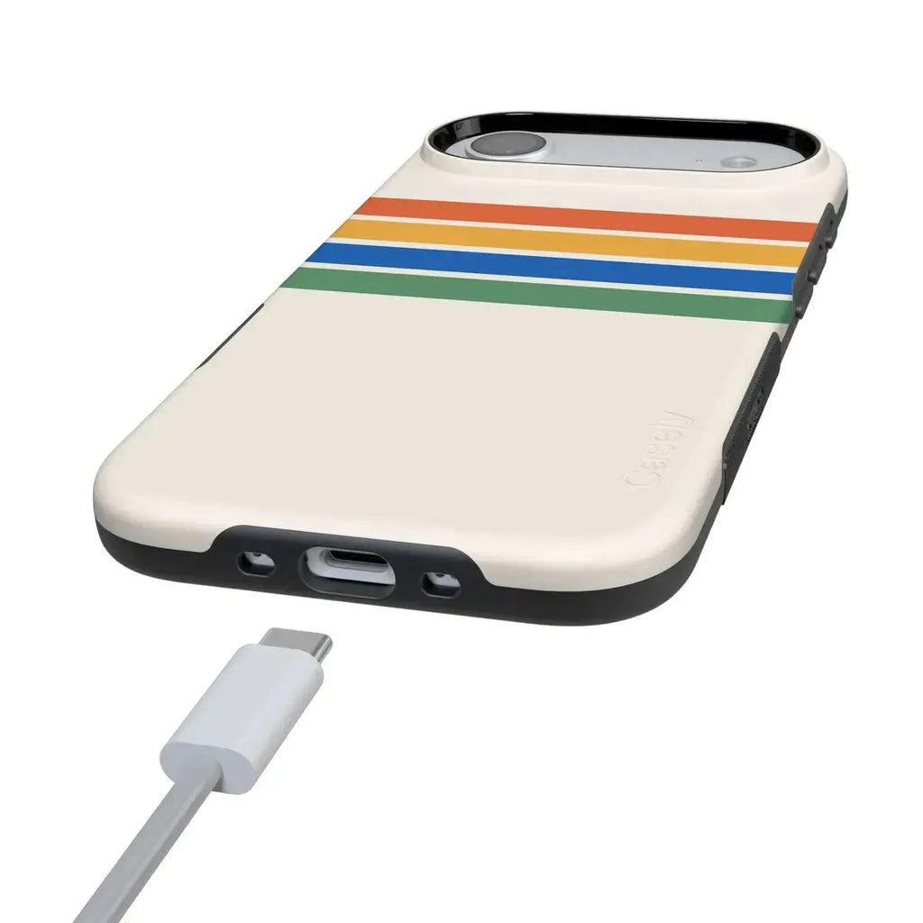 Totally Groovy | Rainbow Stripes Color Block Case