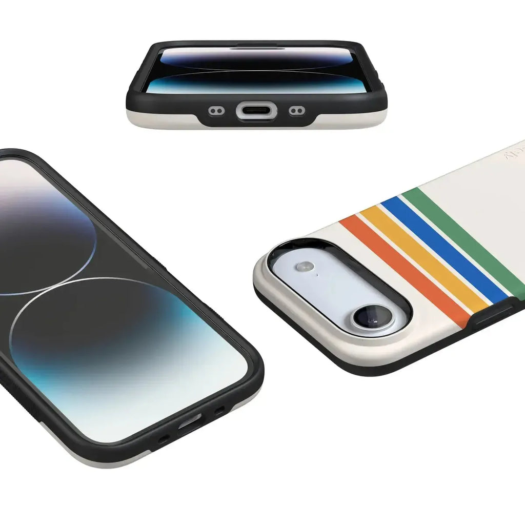 Totally Groovy | Rainbow Stripes Color Block Case