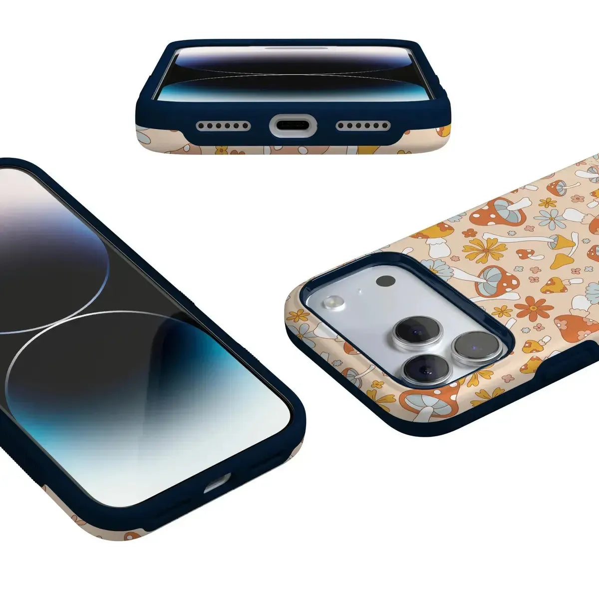 Mushroom Magic | Retro Floral Case