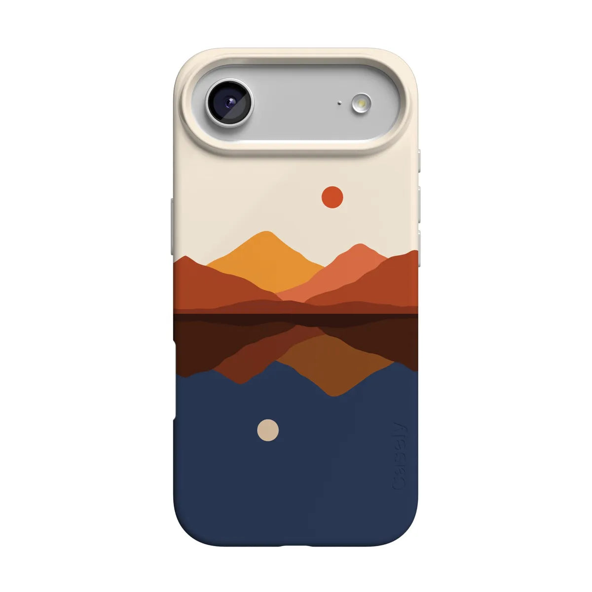 Opposites Attract | Day & Night Colorblock Mountains Case