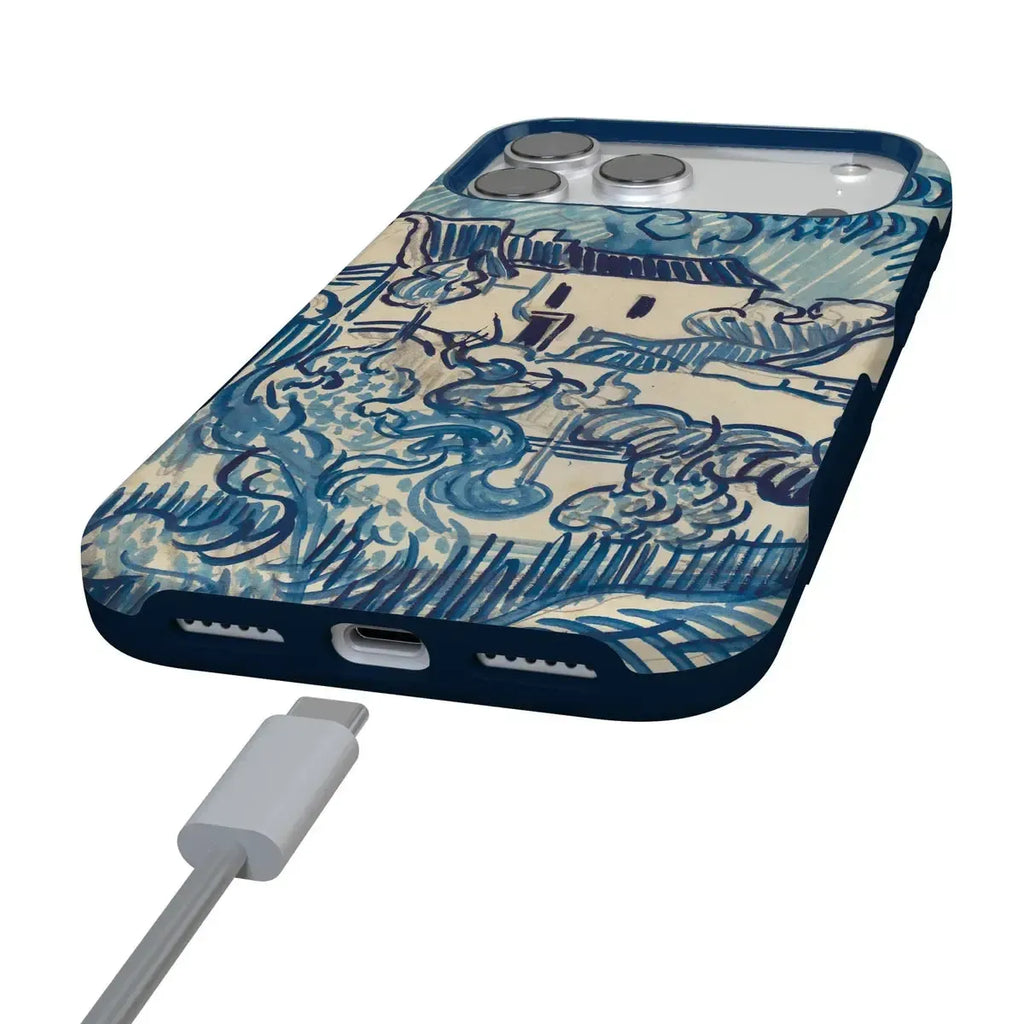 Van Gogh | Landscape With Houses Phone Case