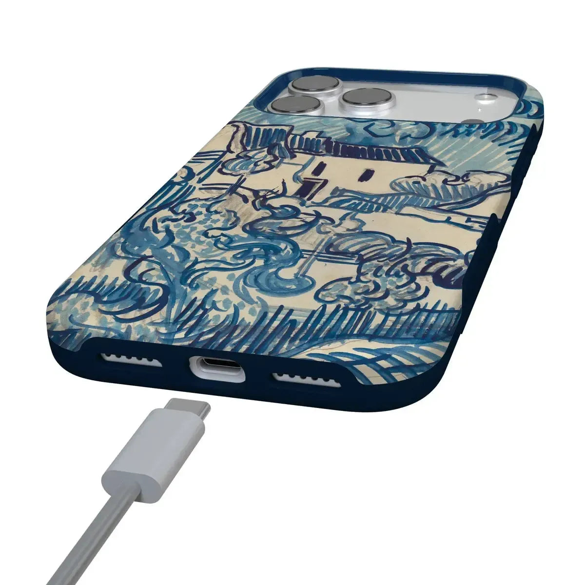Van Gogh | Landscape With Houses Phone Case