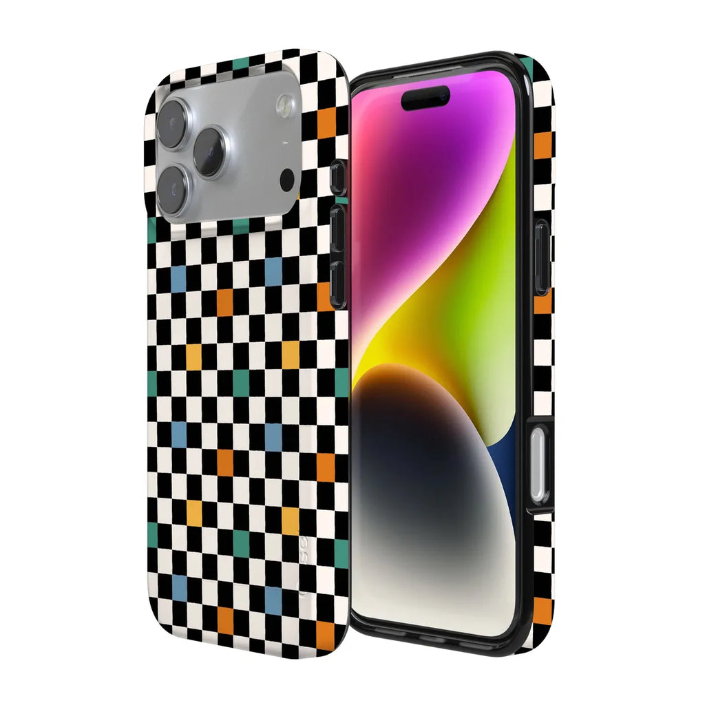 Old Skool | Retro Checkerboard Case
