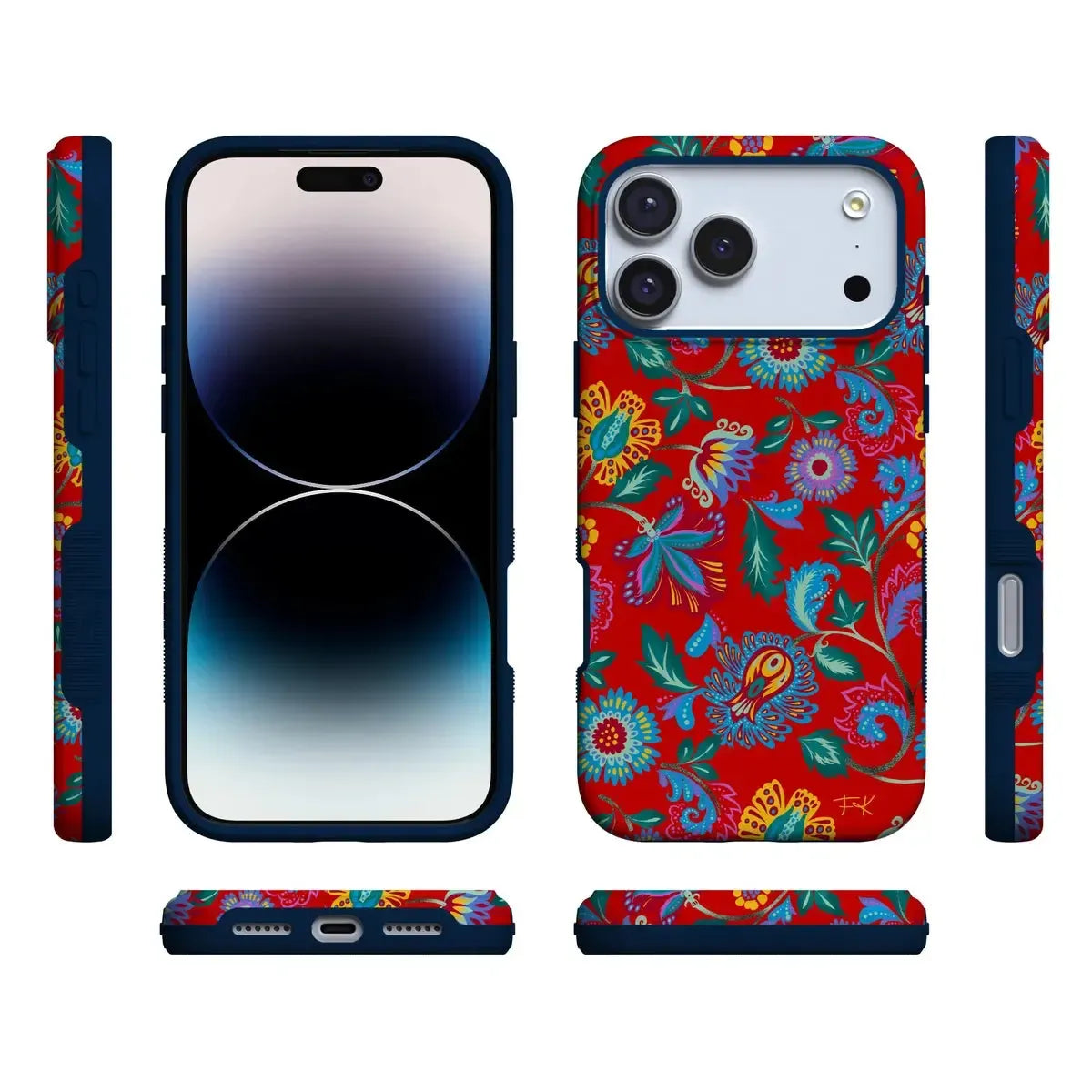 Painted Flowers | Frida Kahlo Floral Case