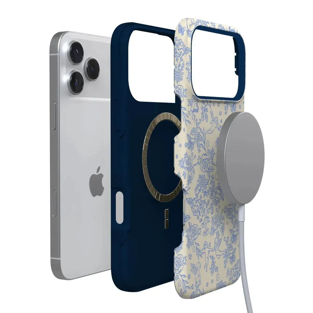 Cupid's Canvas | Periwinkle Floral Case