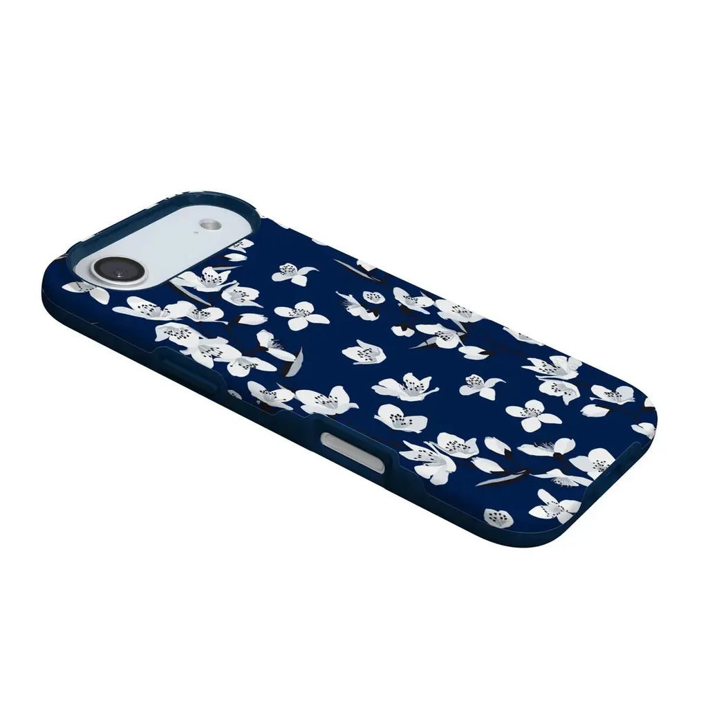 Floral Forest | Navy Cherry Blossom Floral Case