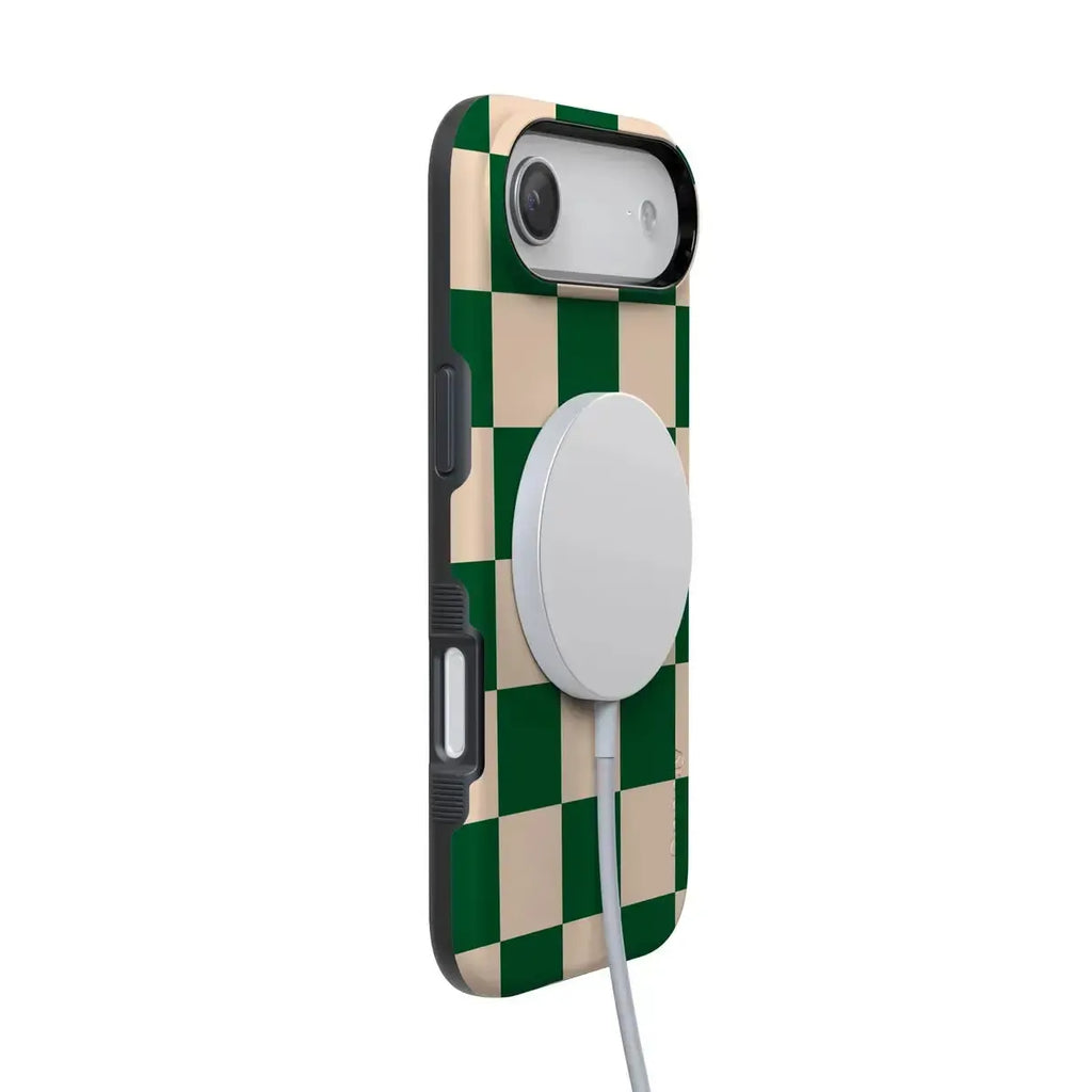 Fit Check | Green Checkerboard Case