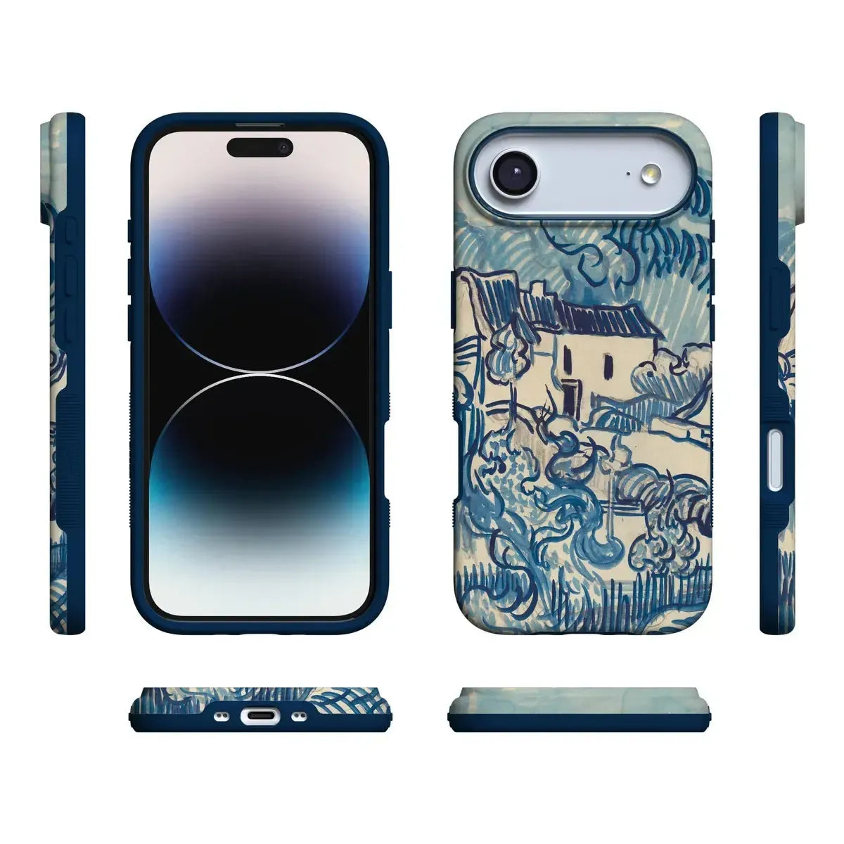 Van Gogh | Landscape With Houses Phone Case