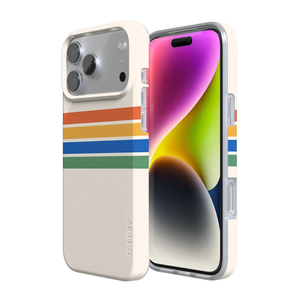 Totally Groovy | Rainbow Stripes Color Block Case