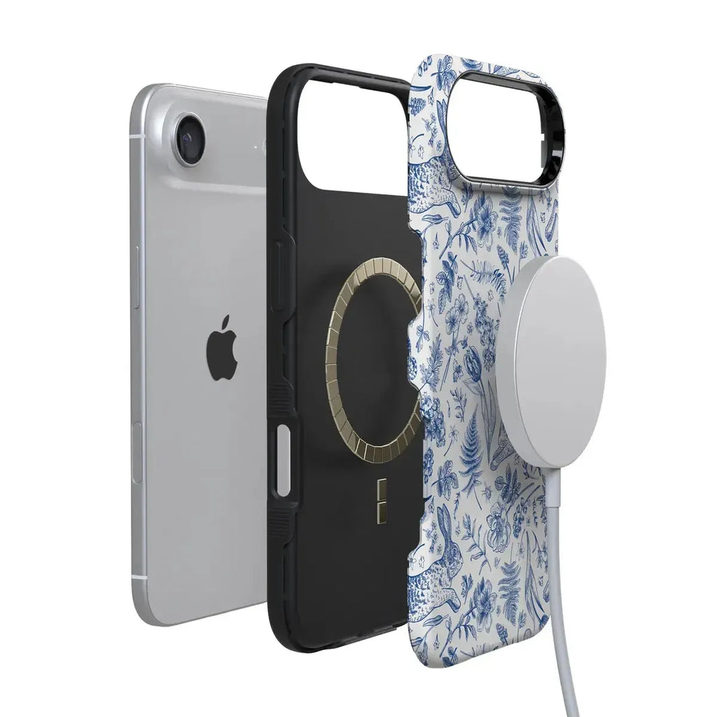 Hop & Bloom | Bunny Toile Case