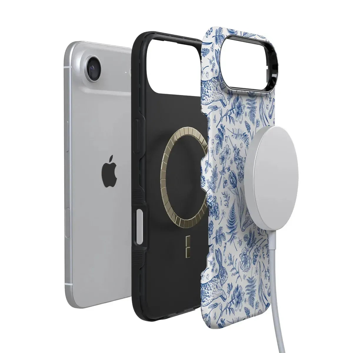 Hop & Bloom | Bunny Toile Case
