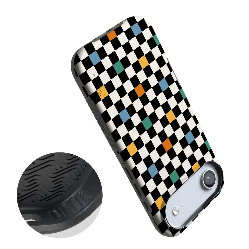 Old Skool | Retro Checkerboard Case