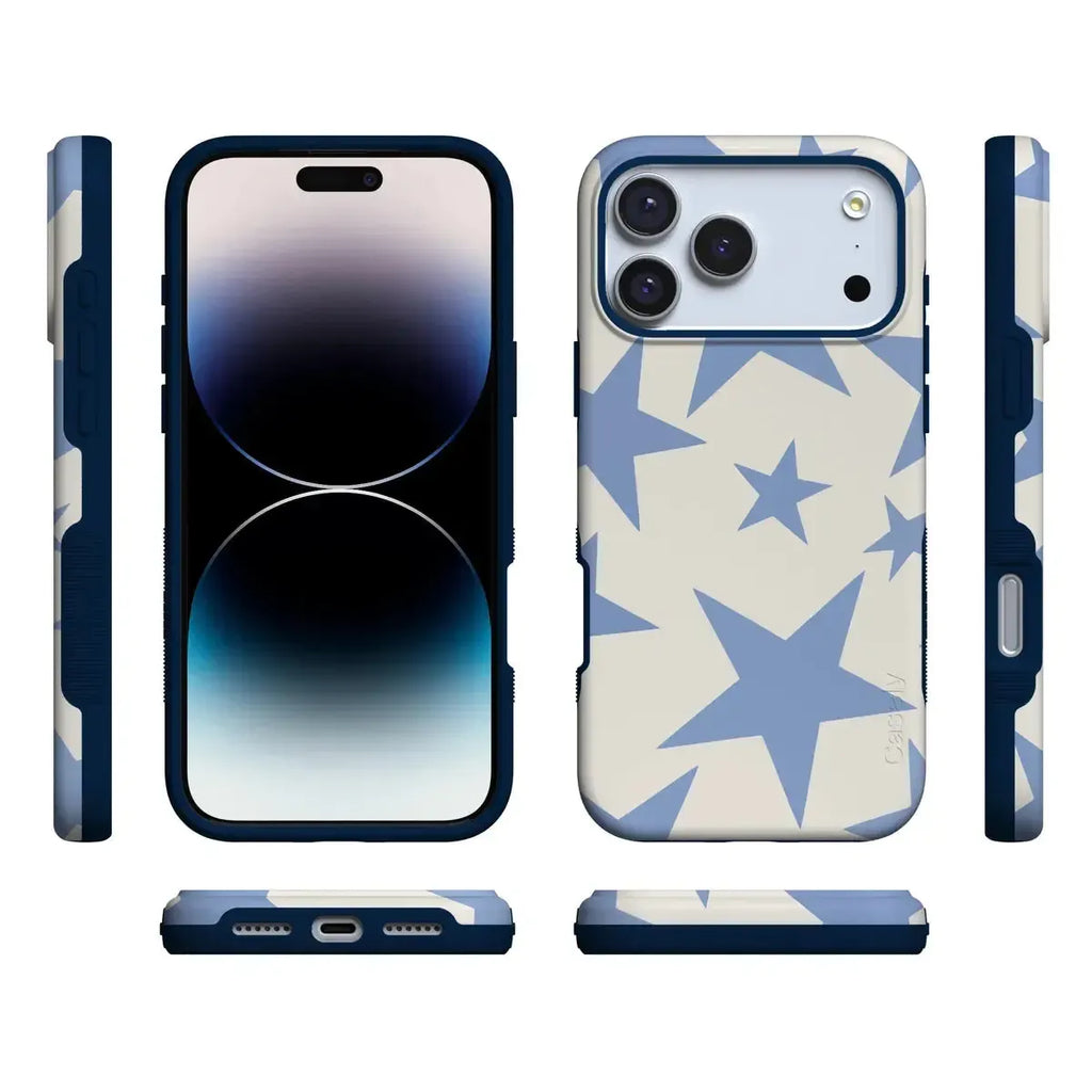 Stars Align | Blue & White Stars Case