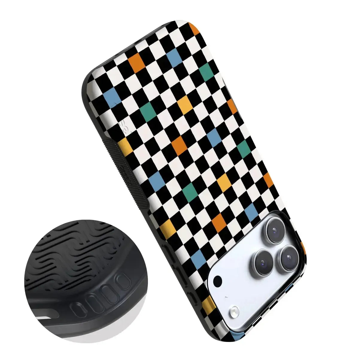 Old Skool | Retro Checkerboard Case