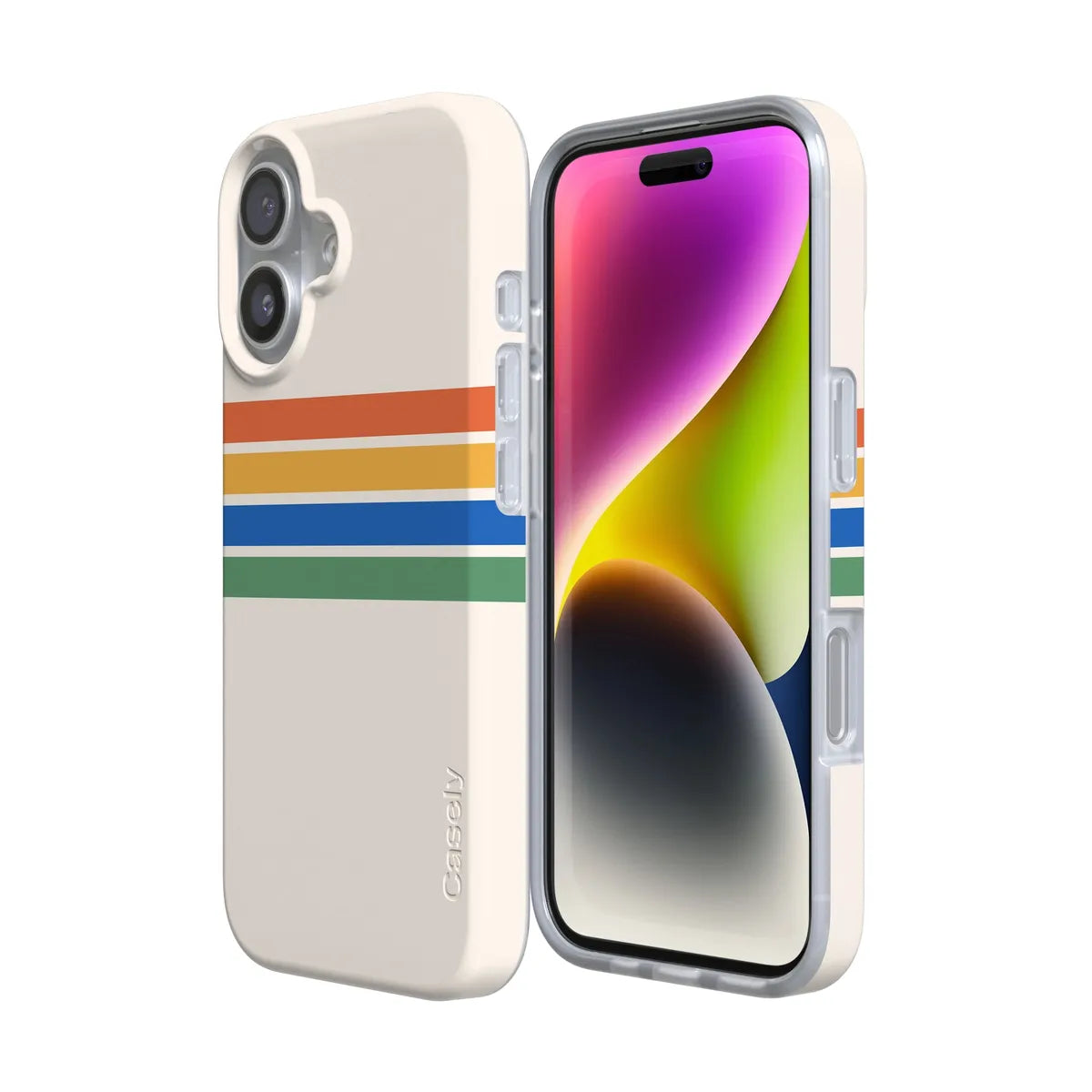 Totally Groovy | Rainbow Stripes Color Block Case