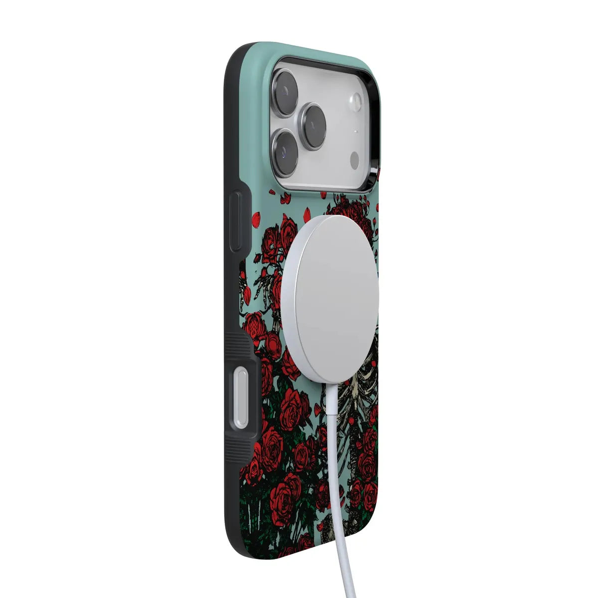 Forever Grateful | Grateful Dead Skeleton Floral Case