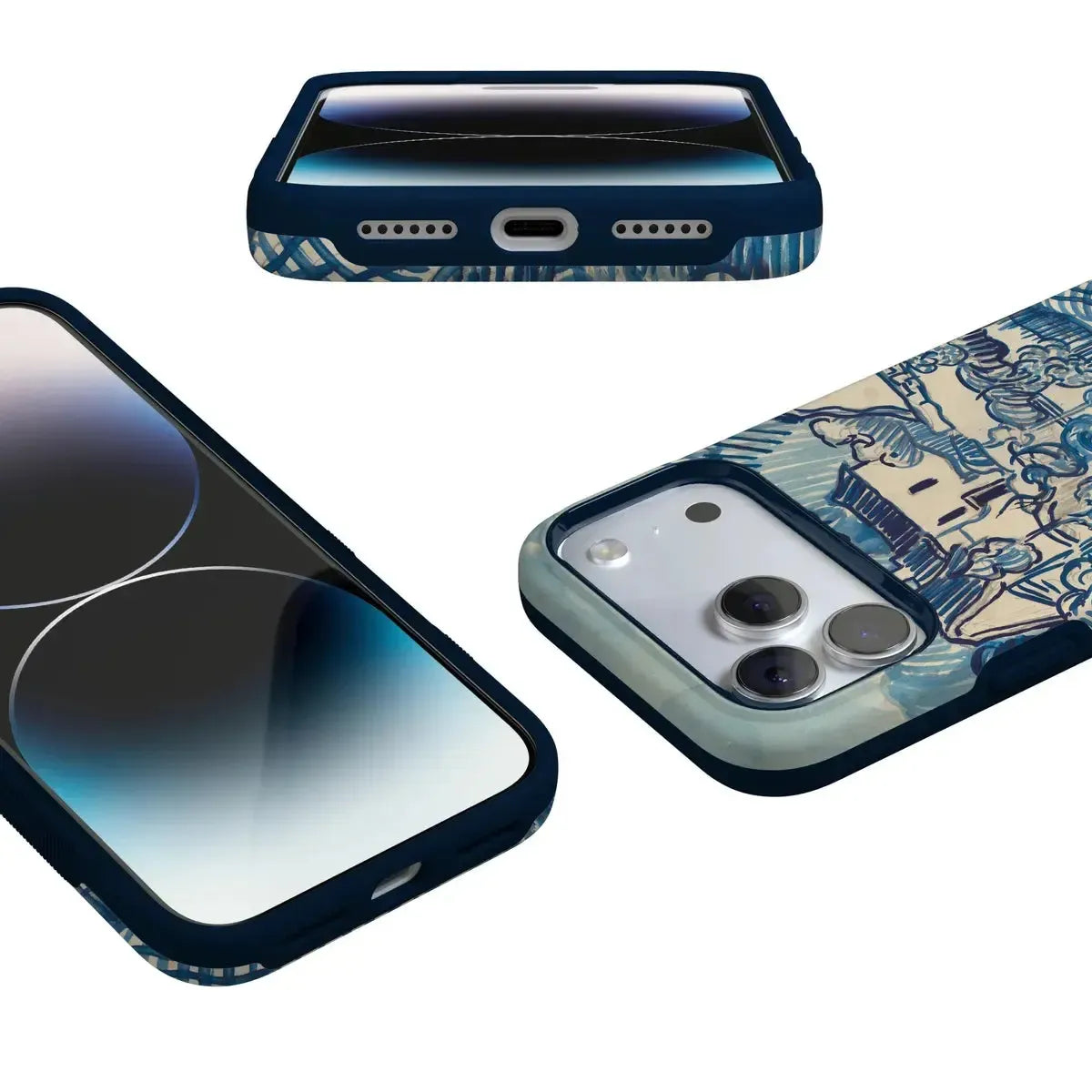 Van Gogh | Landscape With Houses Phone Case