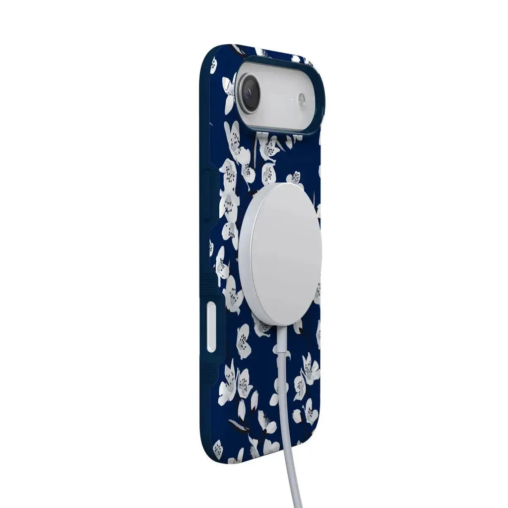 Floral Forest | Navy Cherry Blossom Floral Case