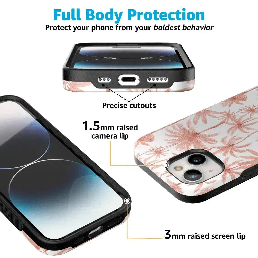 Perfect Paradise | Tropical Palm Tree Floral Case