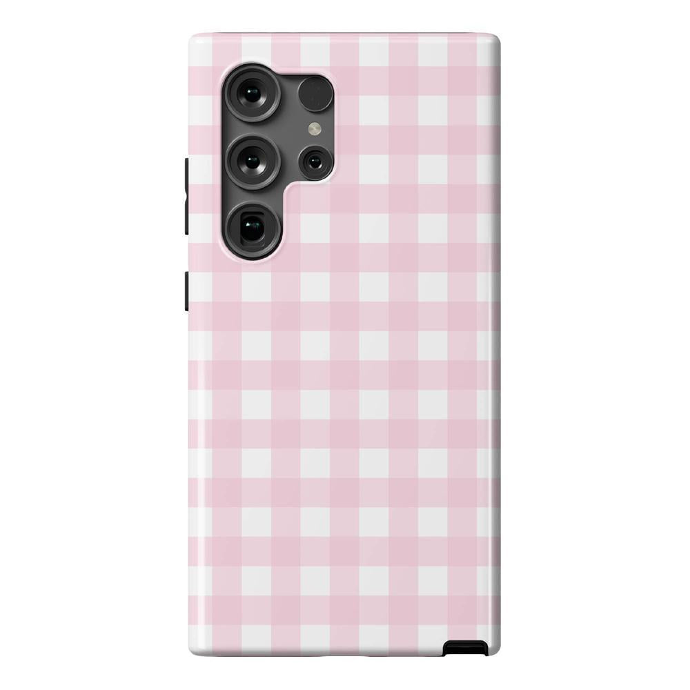 Pink Plaid | Sunday Best Case Phone Case get.casely Essential Galaxy S24 Ultra 