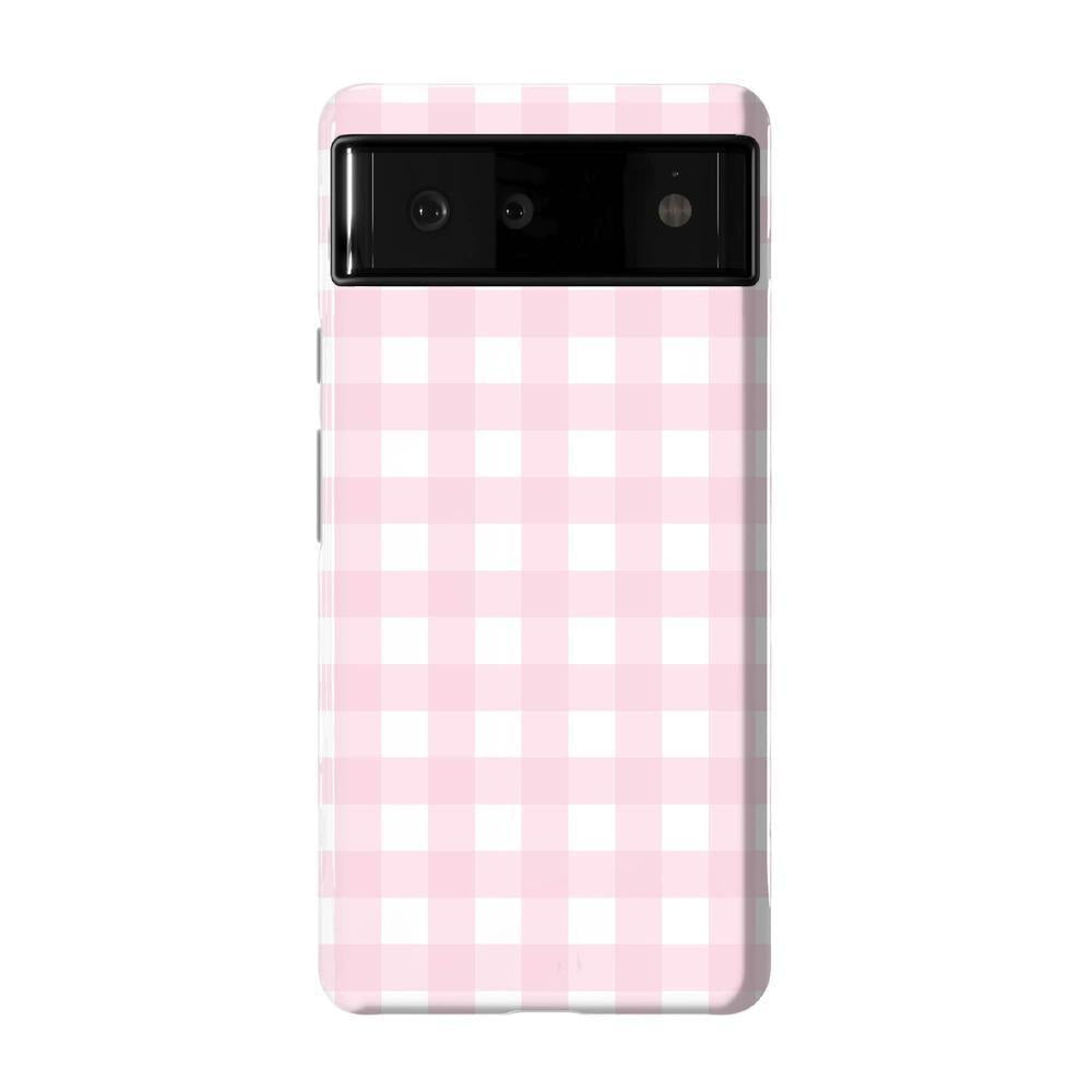 Pink Plaid | Sunday Best Case Phone Case get.casely Essential Google Pixel 6 