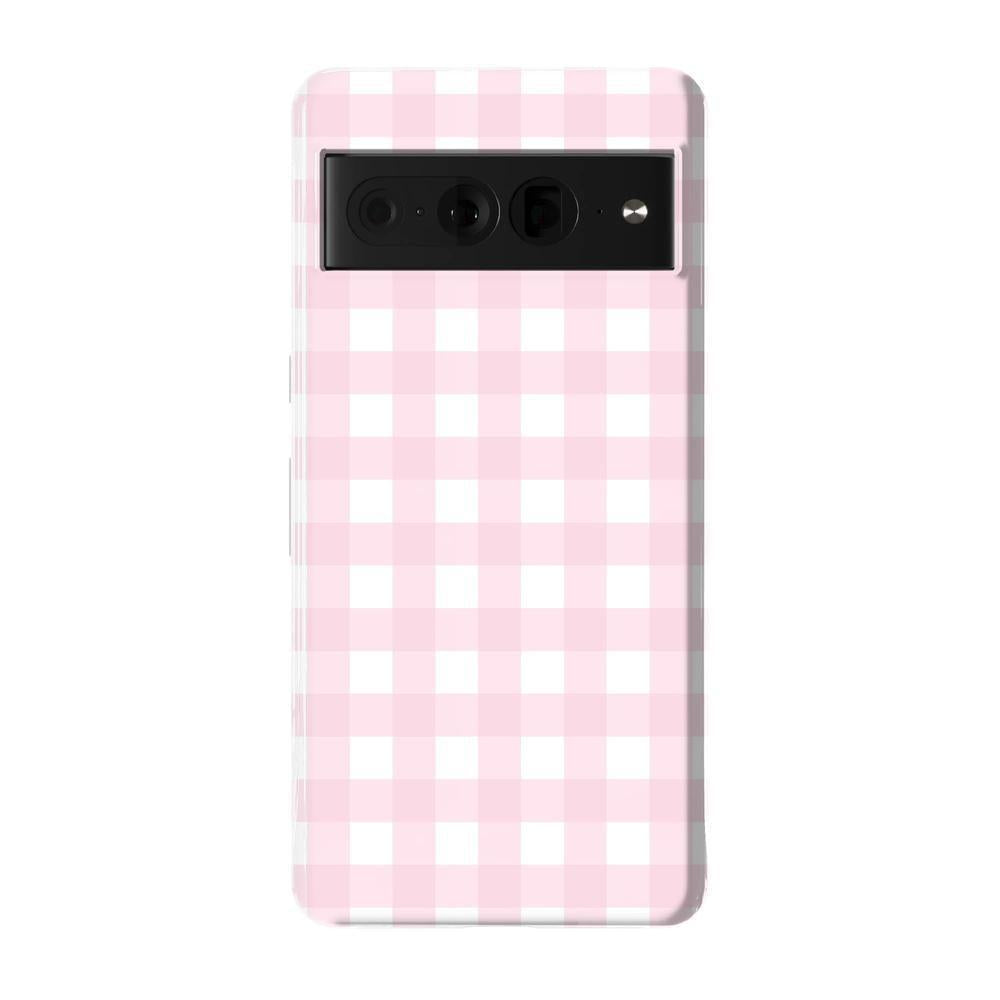 Pink Plaid | Sunday Best Case Phone Case get.casely Essential Google Pixel 7 Pro 