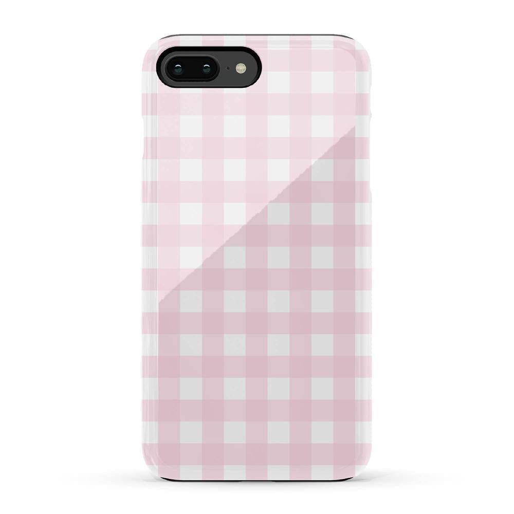 Pink Plaid | Sunday Best Case Phone Case get.casely Essential iPhone 6/7/8 Plus 