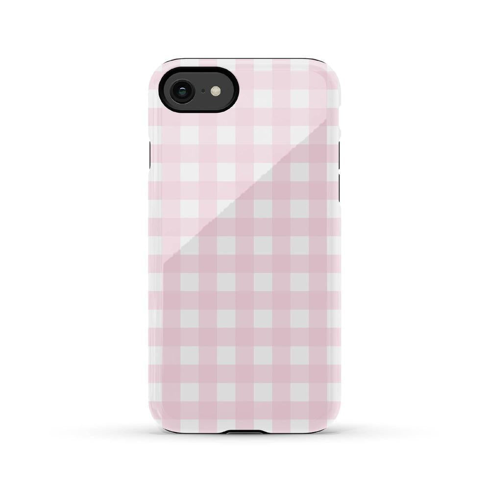 Pink Plaid | Sunday Best Case Phone Case get.casely Essential iPhone SE (2020 & 2022) 