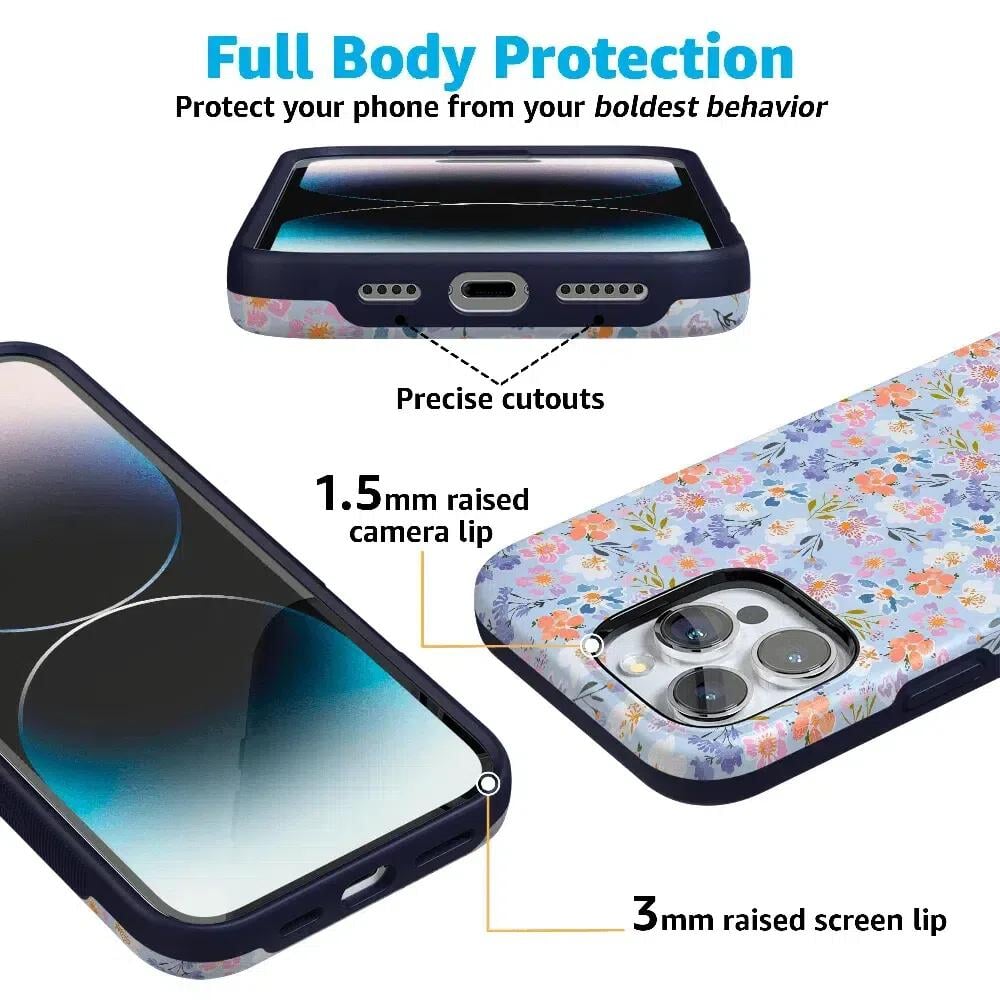Poppy Meadows | Pastel Floral Case