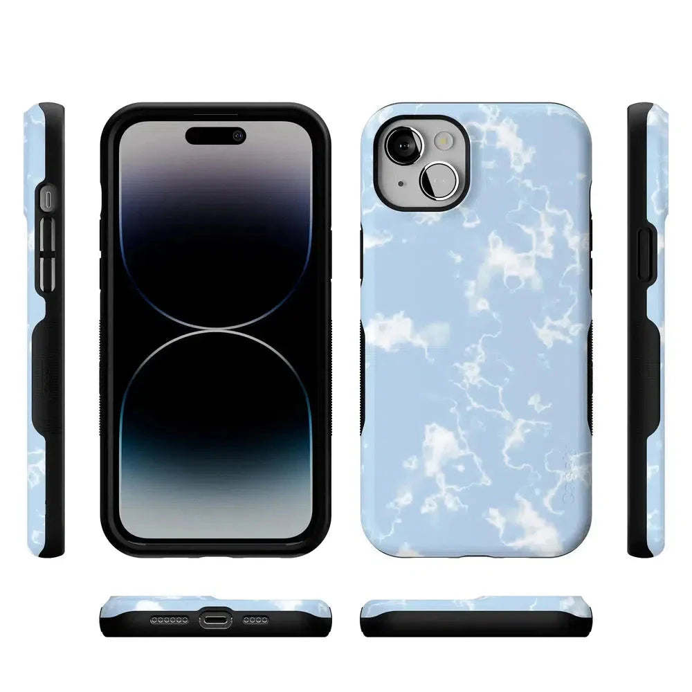 Light Blue Skies | Marble Clouds Case