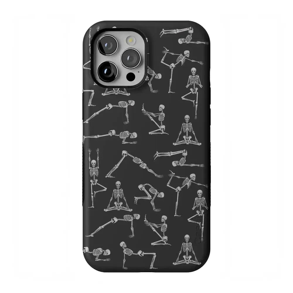Corpse Pose | Skeleton Yoga Case Phone Case Casetry Bold Flex + MagSafe® iPhone 12 Pro Max