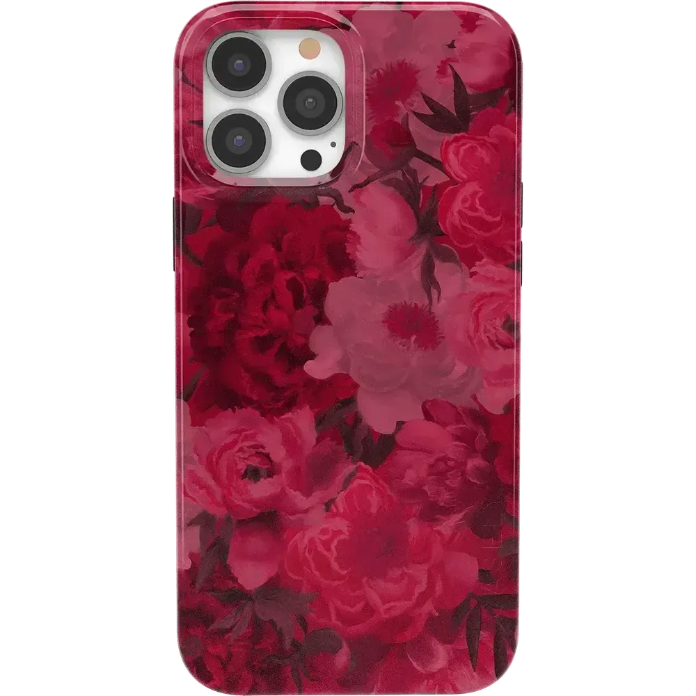 Romance Novel | Moody Floral Case iPhone Case get.casely Classic + MagSafe® iPhone 14 Pro Max 