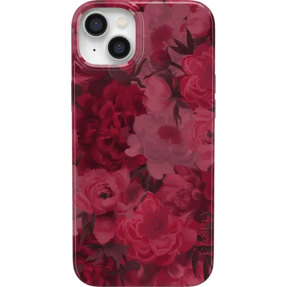 Romance Novel | Moody Floral Case iPhone Case get.casely Classic + MagSafe® iPhone 14 