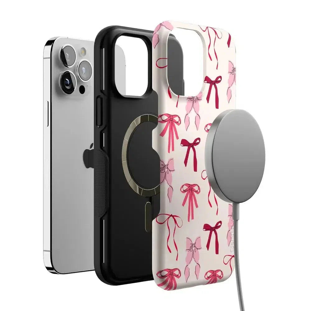 Lover Girlie | Pink Bows iPhone Case