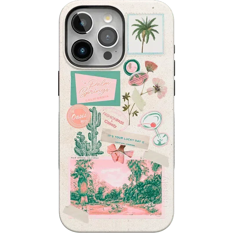 Vintage Vacay | FashionPass x Casely Case Phone Case Casetry Bold Flex + MagSafe® iPhone 15 Pro Max 